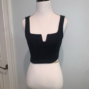 black tank from zara